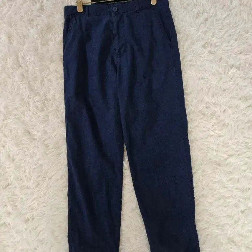 [BUNJANG] COS Navy Linen-Feel Cotton Pants / 코스 네이비 팬츠