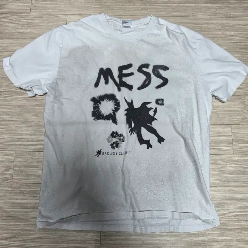 [BUNJANG] The Coldest Moment TCM Mess T-Shirt / L 더콜디스트모먼트 TCM mess 티셔츠 반팔