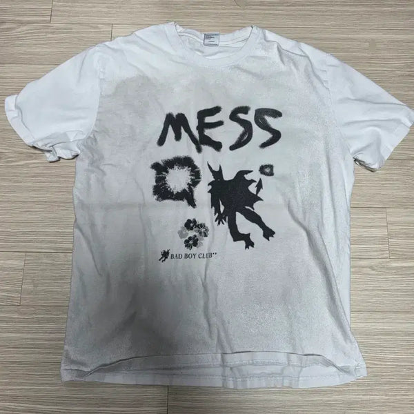 [BUNJANG] The Coldest Moment TCM Mess T-Shirt / L 더콜디스트모먼트 TCM mess 티셔츠 반팔