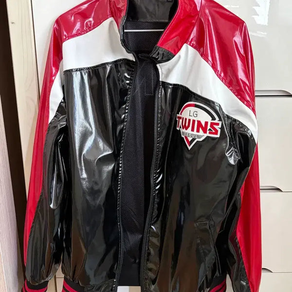 [BUNJANG] LG Twins Glossy Baseball Jacket / Lg 유광점퍼