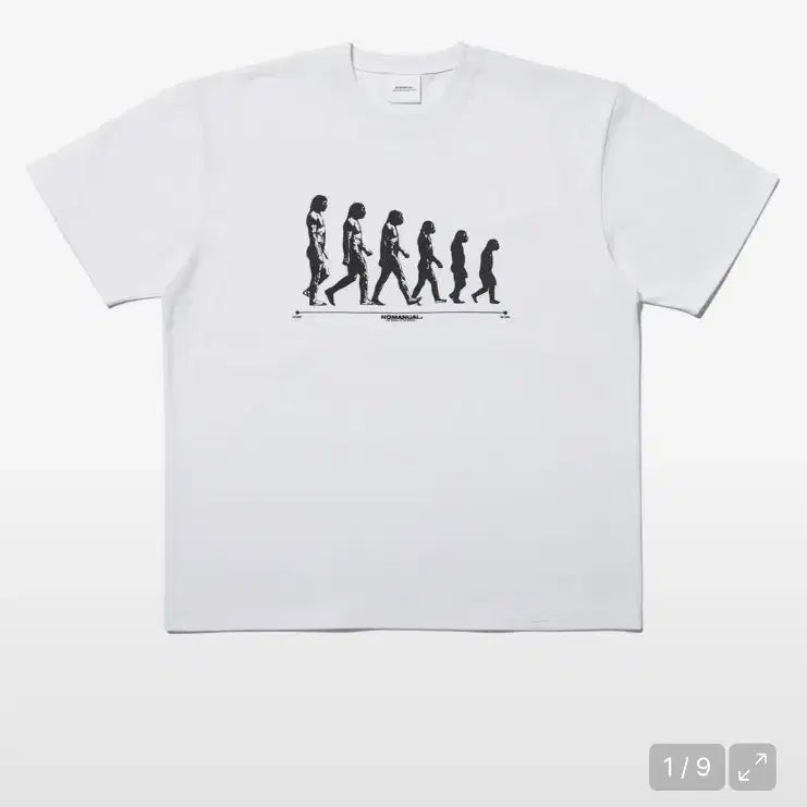 [BUNJANG] L Manual DGN T-shirt White Short Sleeve / L 노매뉴얼 DGN 티셔츠 화이트 반팔