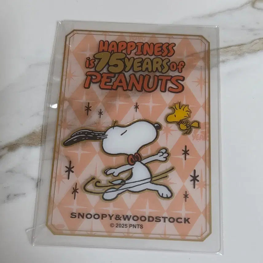 [BUNJANG] Snoopy 75th Anniversary Random Card / 스누피 75주년 기념 랜덤 카드