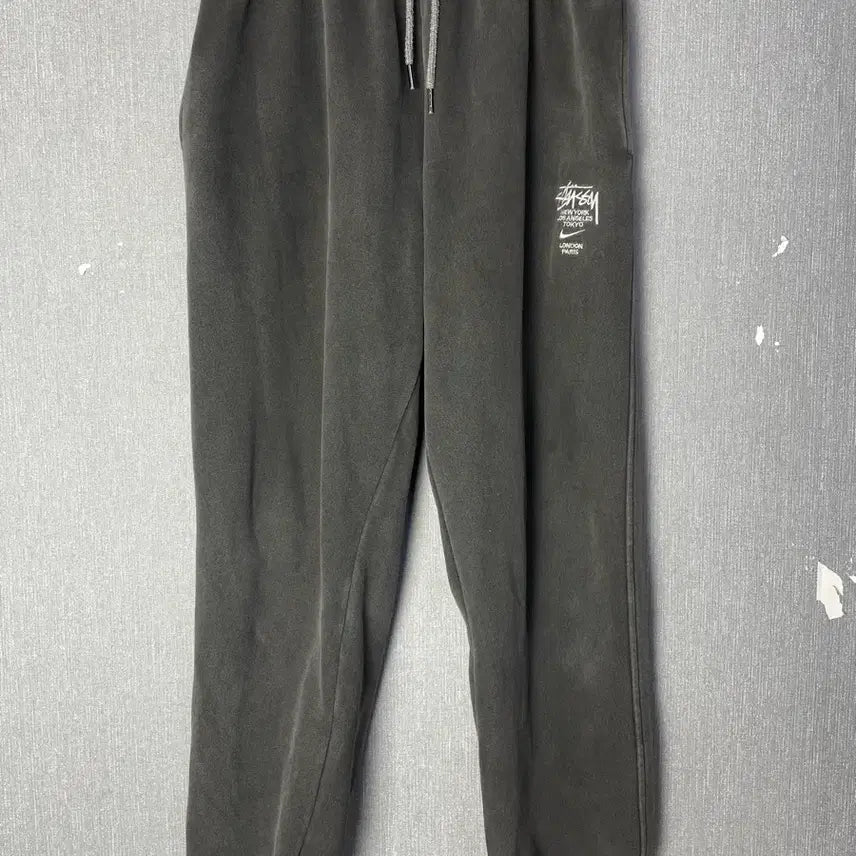 [BUNJANG] Stussy Nike Collaboration Sweatpants Black / [FREE] 스투시 나이키콜라보 스웻팬츠 블랙
