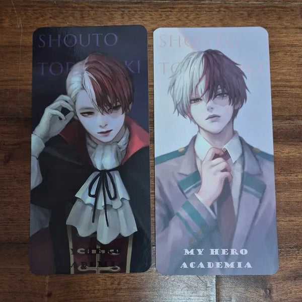 [BUNJANG] My Hero Academia Todoroki Trading Card / 히로아카 토도로키 비공굿 카드텍