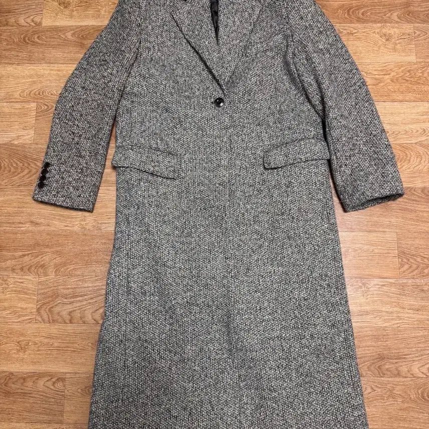 [BUNJANG] openYy Tweed Long Coat Size 1 / openYy 오픈와이와이 트위드 롱 코트 사이즈 1