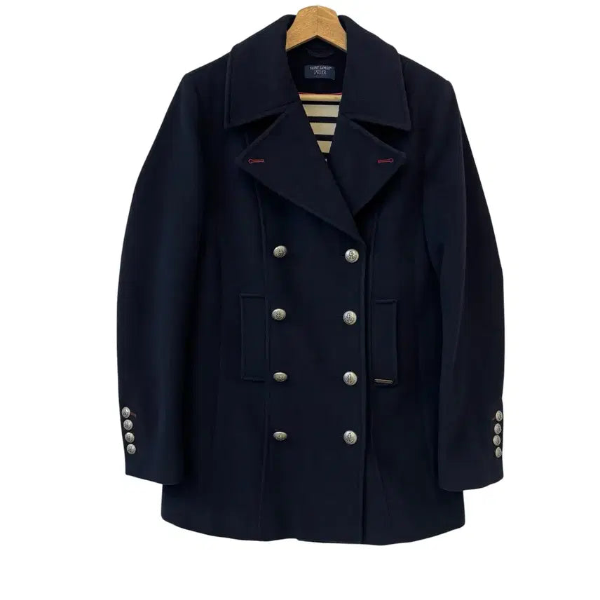 [BUNJANG] Saint James Peacoat Navy / 세인트제임스 피코트 네이비 34 정품