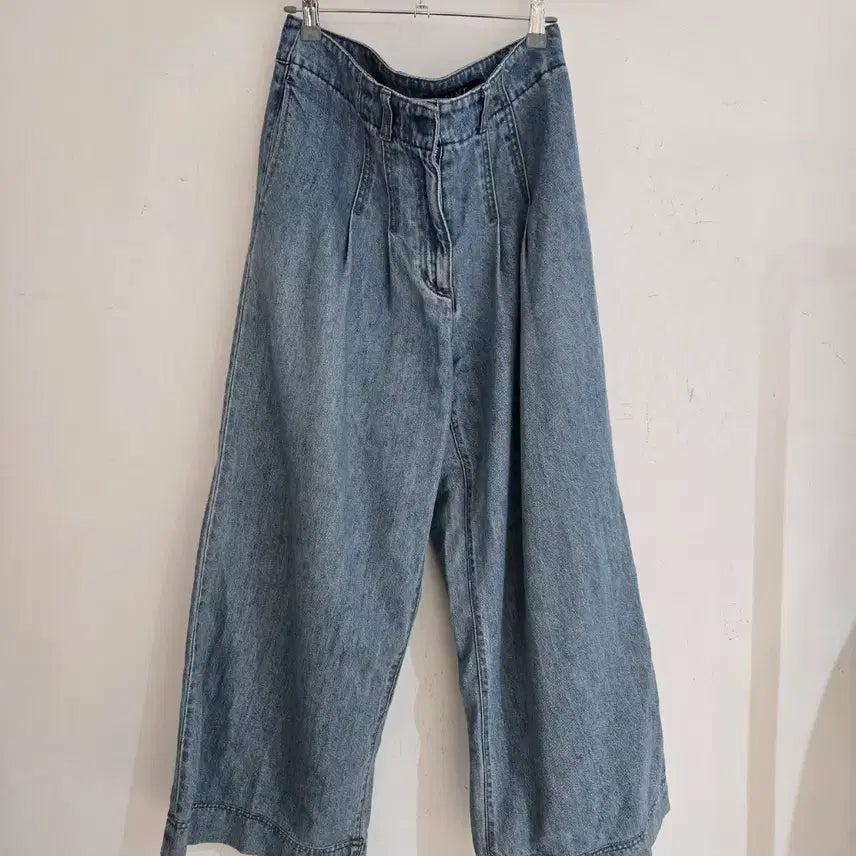 [BUNJANG] TIME 2024 Light Wash Denim Pants Size 67-98 / 타임 2024 데님 팬츠