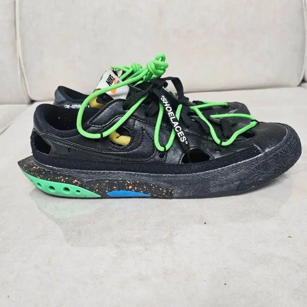 [BUNJANG] Nike Off-White Air Force 1 Low '07 Sneakers / 나이키 오프화이트 로우77 99%새상품 255mm