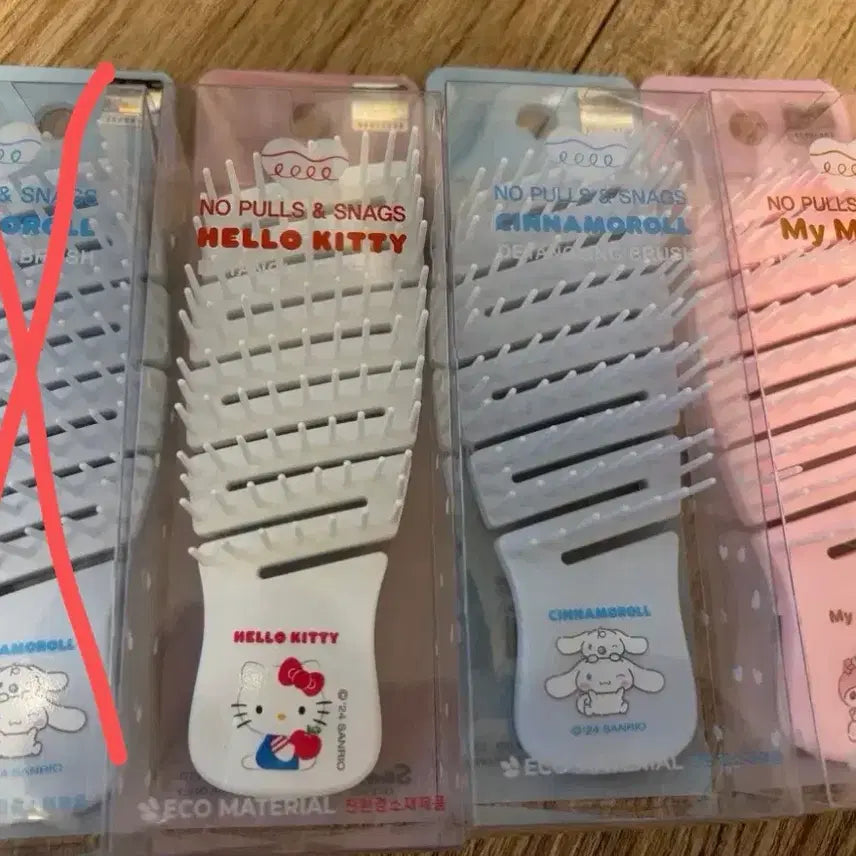 [BUNJANG] Sanrio Tangle Angel Comb (Cinnamoroll, Hello Kitty, My Melody) / 새상품)산리오 디 탱글엔젤 빗 (시나모롤, 헬로키티, 마이멜로디) 개당