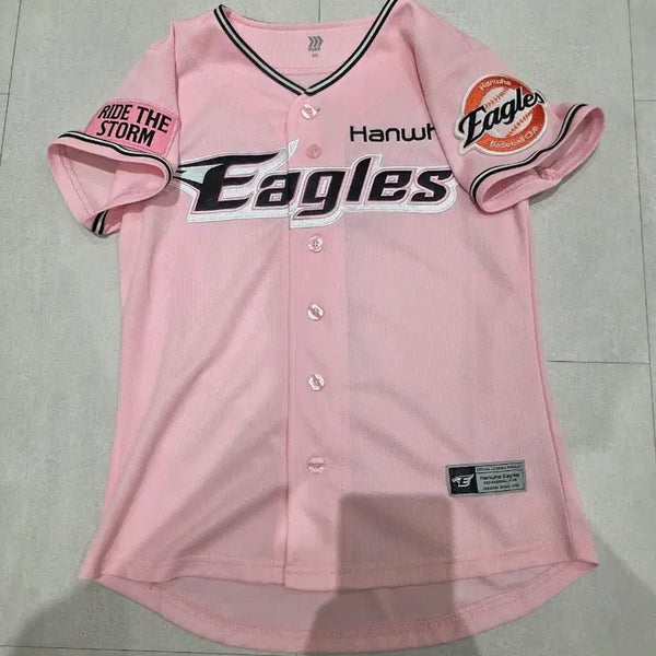 [BUNJANG] Hanwha Eagles Pink Uniform Slim Size 90 / 한화이글스 유니폼 핑니폼 슬림 90  판매