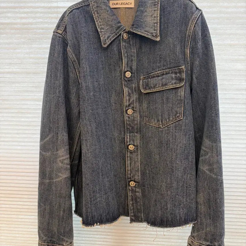 [BUNJANG] Our Legacy Cut Reverse Denim Jacket Size 48 / 아워레가시 컷 리버스 데님 자켓 48사이즈 판매합니다!