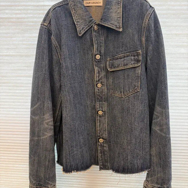 [BUNJANG] Our Legacy Cut Reverse Denim Jacket Size 48 / 아워레가시 컷 리버스 데님 자켓 48사이즈 판매합니다!
