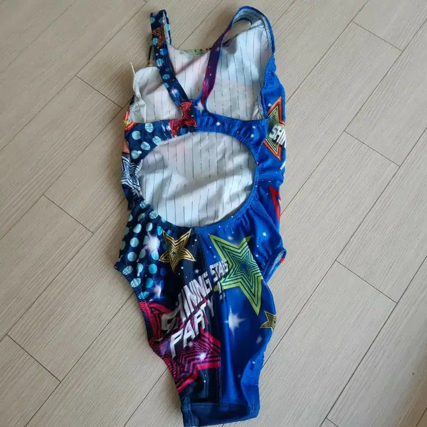 [BUNJANG] Rally Swimsuit with Star Pattern / 랠리 수영복