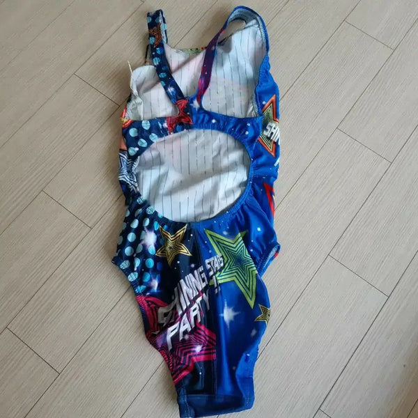 [BUNJANG] Rally Swimsuit with Star Pattern / 랠리 수영복