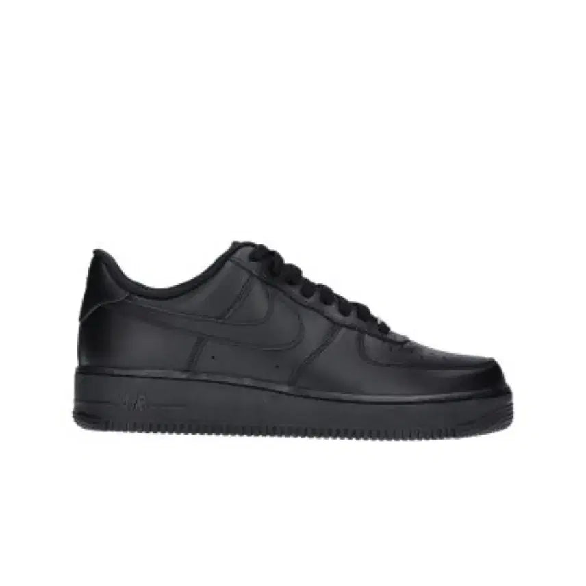 [BUNJANG] Nike Air Force 1 Black 270mm New Shoes / 에어포스 블랙 270 새신발