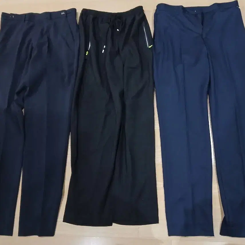 [BUNJANG] Men's Summer Pants 3-Piece Set / 남성 정장 여름바지 3종 세트 새상품