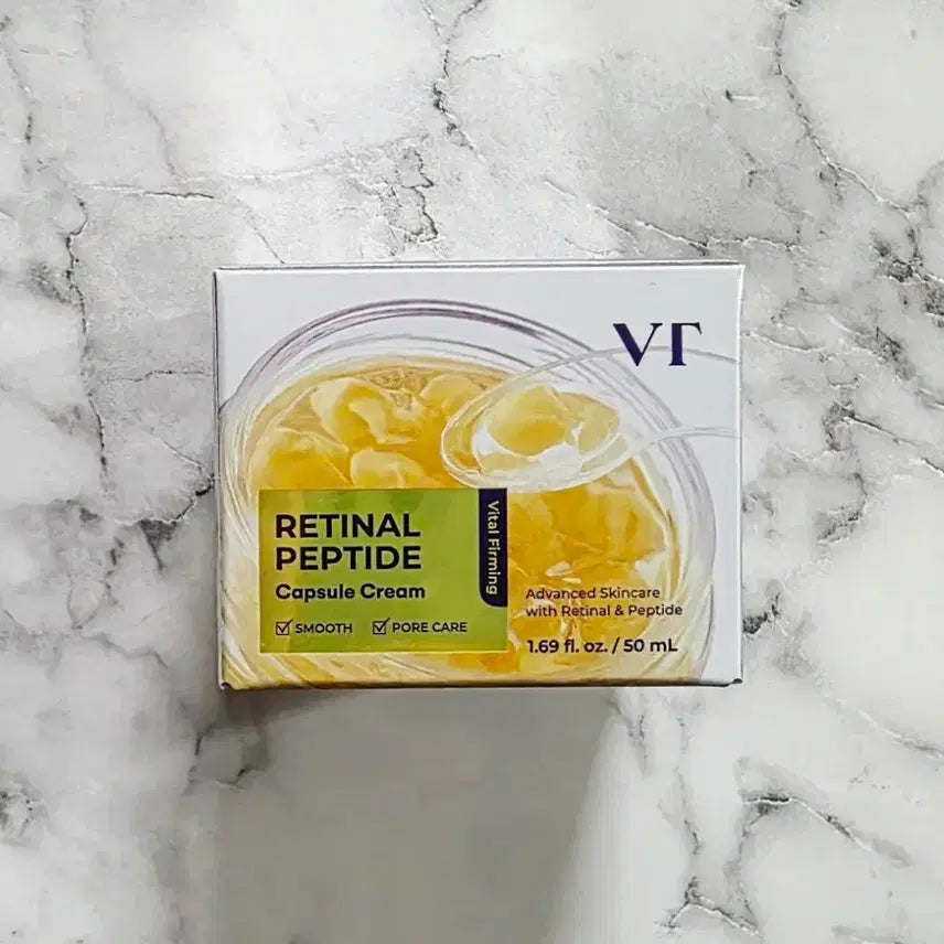 [BUNJANG] VT Retinal Peptide Capsule Cream (Sealed) / (미개봉 새상품) VT 레티날 펩타이드 캡슐 크림 브이티