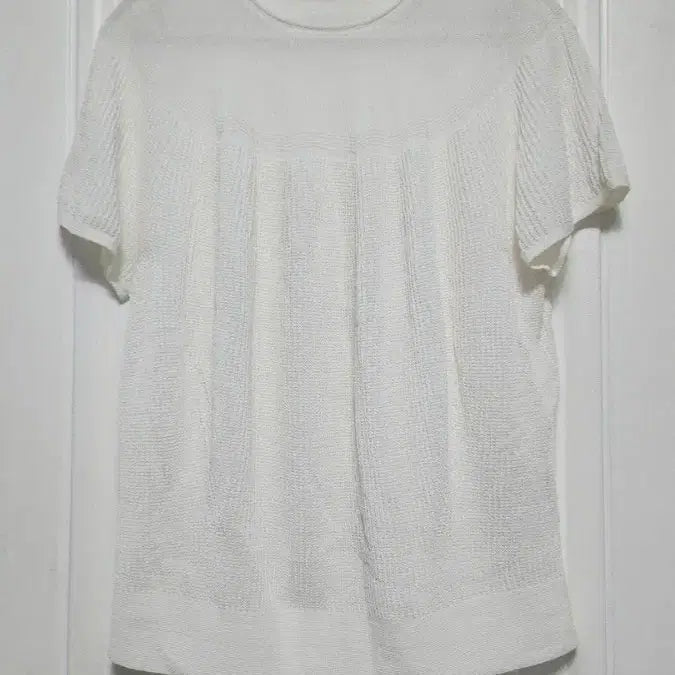 [BUNJANG] Celebshop Cap Sleeve Knit Ivory / 셀렙샵 77 캡소매 니트 아이보리