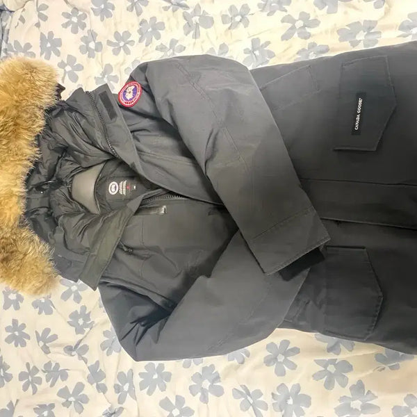 [BUNJANG] Canada Goose Langford Navy M Parka / 캐나다구스 랭포드 네이비 M