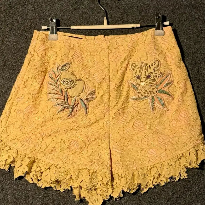 [BUNJANG] Japanese Vintage Y2k Gal Lace Shorts / 일본빈티지 Y2k 갸루 레이스 반바지
