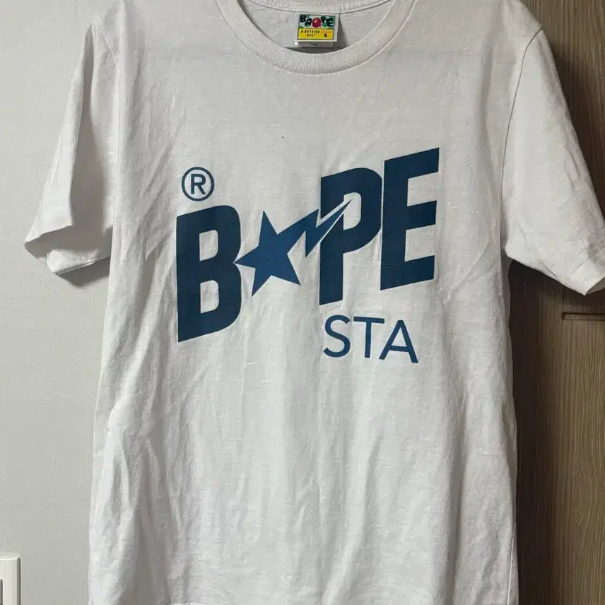 [BUNJANG] BAPE Denim Star Logo T-Shirt (W) S / 베이프 데님스타 로고 티셔츠 (W) s