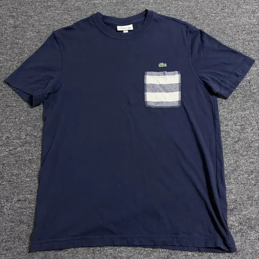 [BUNJANG] Lacoste Pocket T-Shirt / 라코스테 포켓 반팔티