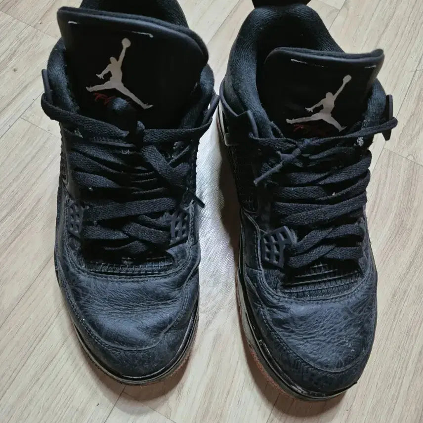 [BUNJANG] Air Jordan 4 Retro SE 'Black Cat' / 에어조던4 리트로 SE,검흰,블랙