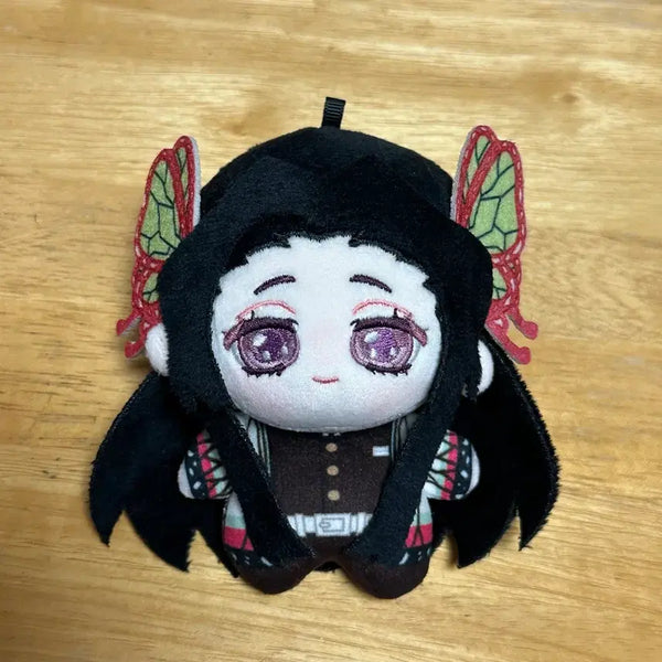 [BUNJANG] Demon Slayer Kanae Shinobu Kanao 10cm Unofficial Plush Doll / 귀멸의 칼날 귀칼 카나에 시노부 카나오 비공식 10cm 인형 누이 룩업