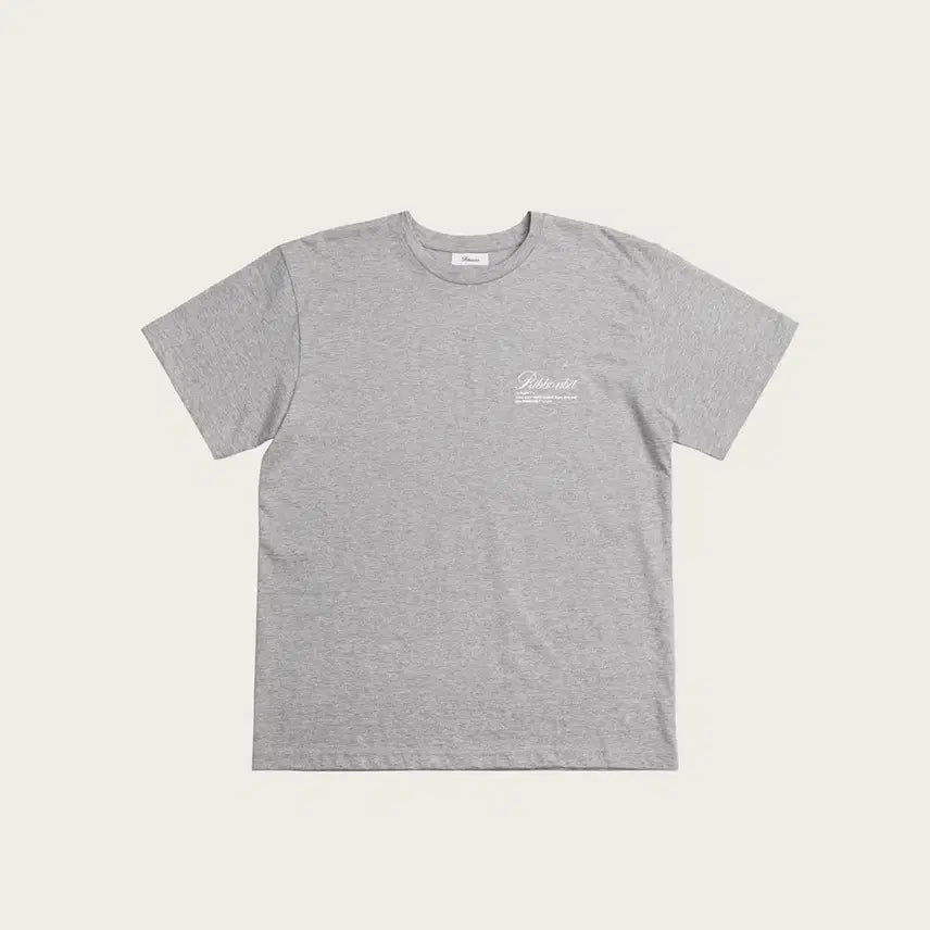 [BUNJANG] Ribbonbit Short Sleeve T-Shirt (Gray) / 리본빛 워크샵 반팔티 (그레이) ribbonbit