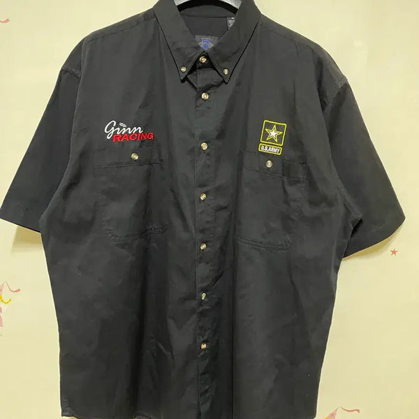 [BUNJANG] Nascar US Army Racing Work Shirt / 나스카 US ARMY 레이싱 워크셔츠