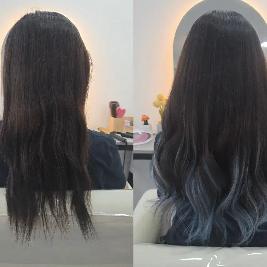 [BUNJANG] Special Color Hair Extensions - 1-Strand Braiding Technique / 특수컬러 붙임머리