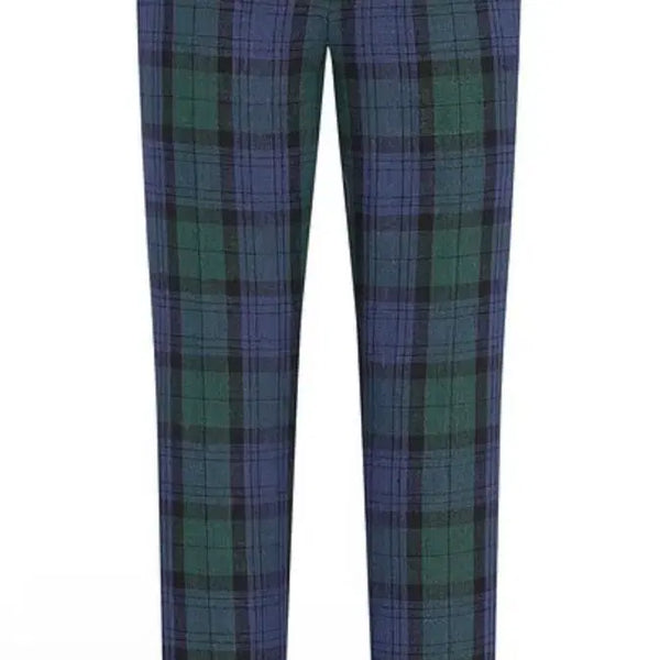[BUNJANG] MOTB Man on the Moon Black Watch Check Island Linen Pants Size 48 / [MOTB 맨온더분] 블랙워치 체크 아일랜드 린넨 팬츠 48