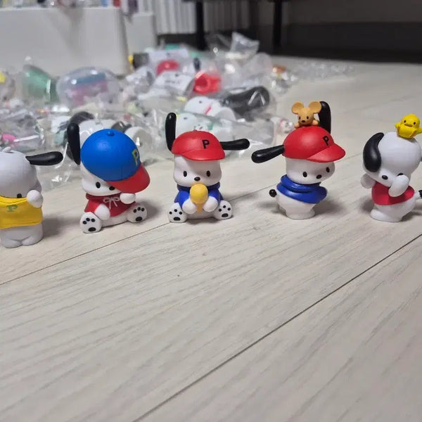 [BUNJANG] Sanrio Hide and Seek Figures Set (Series 1-3), Pompompurin 25th Anniversary, Pochacco / 산리오 하이드 앤 식 1, 2, 3탄, 폼폼푸린25주년 포차코 피규어