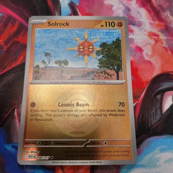 [BUNJANG] Solrock 106/217 North American Edition Pokémon Card / 솔록 포켓몬 카드 북미 106/217