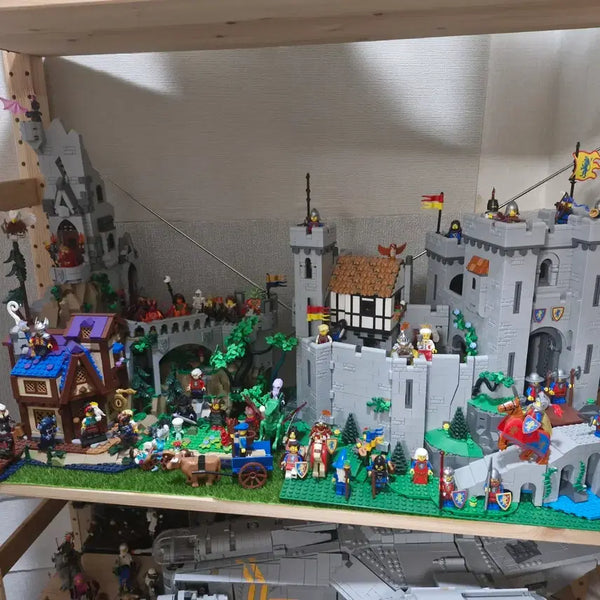 [BUNJANG] LEGO Castle Set Bundle (Lion Knights' Castle + Dragon Dungeon) / 10305 사자기사의성 +21348 던전앤드래곤