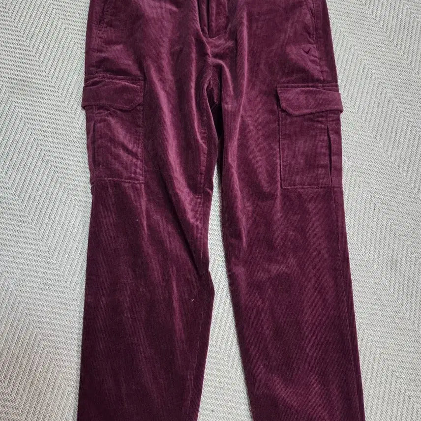 [BUNJANG] Galway Corduroy Cargo Pants Burgundy / 33)갤러웨이 코듀로이 카고  버건디 팬츠