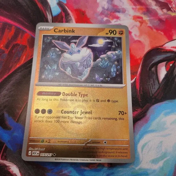 [BUNJANG] Pokemon Card North American Carbink 117/217 / 포켓몬 카드 북미 카빈크 117/217