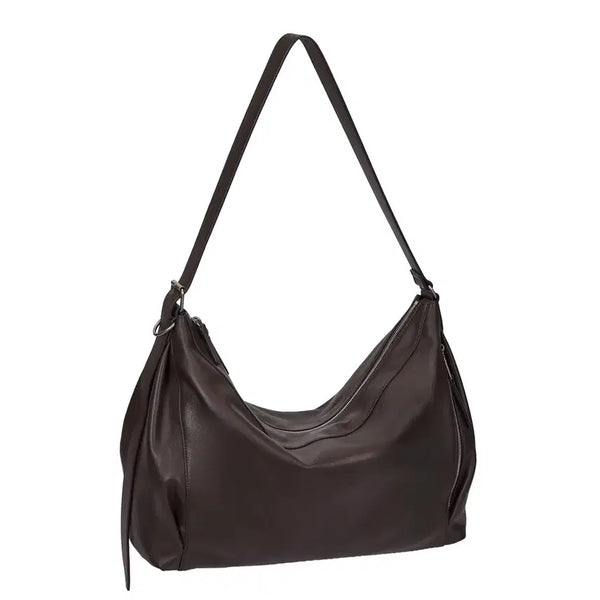 [BUNJANG] Vunque Perfect Motor Shoulder Bag Large L Dark Brown / 분크 퍼펙모터숄더 라지 L 다크브라운