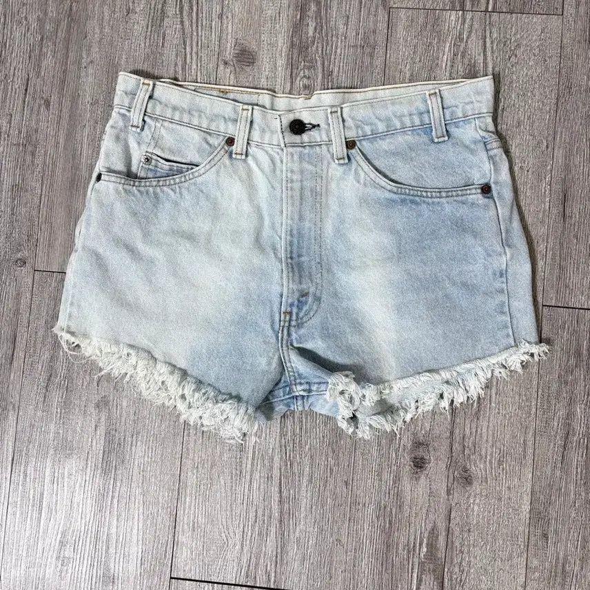 [BUNJANG] Levi's 550 Vintage Denim Shorts / Levi's Vintage 리바이스 550 빈티지 데님 숏팬츠