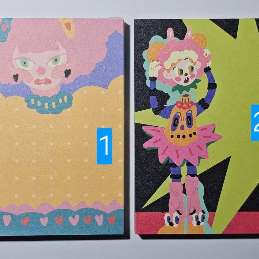 [BUNJANG] Vivid Midnight Memo Pad Set / 비비드미드나잇 7종 떡메모지 떡메 소분 띵