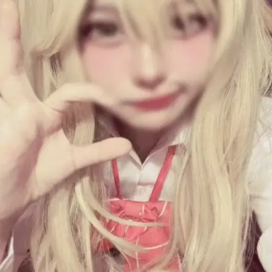 [BUNJANG] Citrus Aihara Yuzu Gyaru Wig Costume Set / 시트러스 아이하라 유즈 코스푸레 갸루 가발