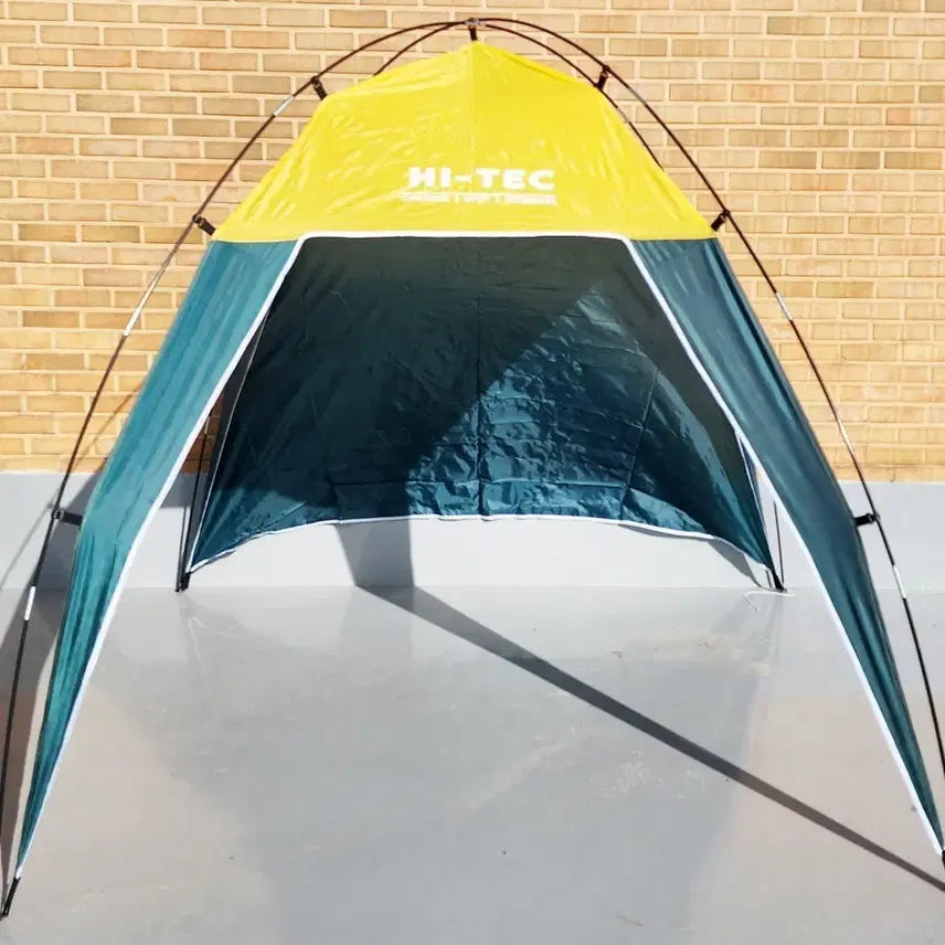 [BUNJANG] HI-TEC Shade Tent Yellow/Teal / HI-TEC하이텍 그늘막텐트