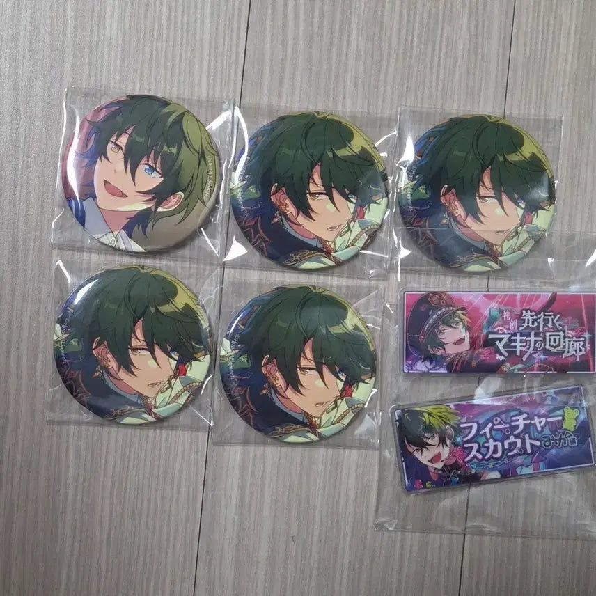[BUNJANG] Ensemble Stars Mika Kagehira Badge Set / 앙스타 카게히라 미카 뱃지 세트