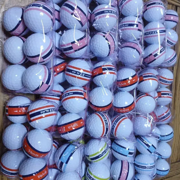 [BUNJANG] Volvik Condor S3 3-Piece Used Golf Balls (102 Count) / 볼빅콘도로 s3,3ps 로스트볼 102알 / 라운딩용