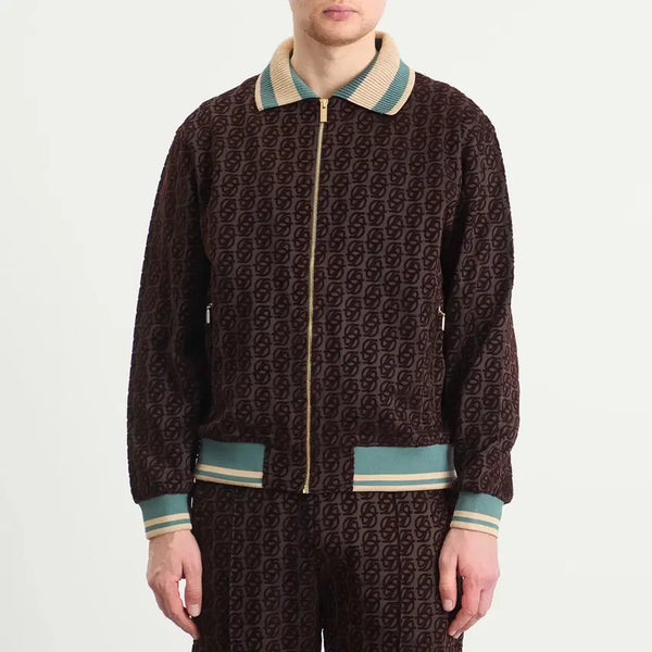 [BUNJANG] Drole de Monsieur Monogram Track Jacket M / 드롤 드 무슈 모노그램 트랙자켓 M