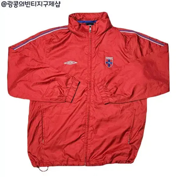 [BUNJANG] Umbro Old School Norway Windbreaker Jacket / 엄브로 올드스쿨 노르웨이 바람막이 자켓