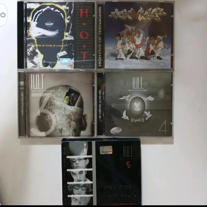 [BUNJANG] H.O.T. 1st & 2nd, 3rd, 4th, 5th Album CD Set / H.O.T. CD