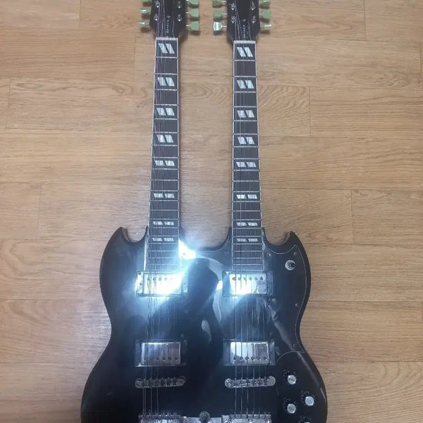 [BUNJANG] Chupson Double Neck Electric Guitar / 칩슨 더블넥 일렉 기타