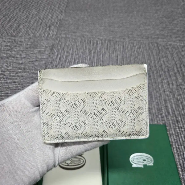 [BUNJANG] Goyard Saint-Sulpice Card Holder White / [특가][정품] 고야드 생쉴피스 카드지갑