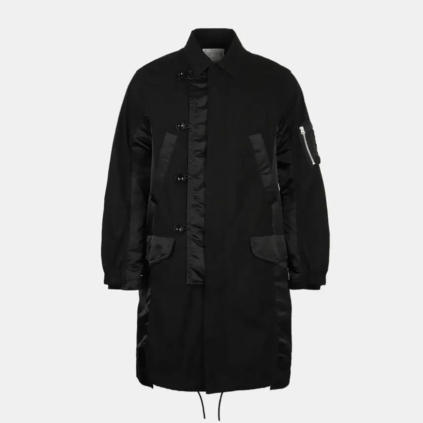 [BUNJANG] Sacai 23SS Military Panel Coat / 사카이 sacai 23SS 밀리터리 코트 SCM-052